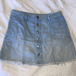 American eagle denim skirt